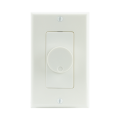 TRUAUDIO Perilla de control de volumen | 100W | igualación de impedancia | placa frontal de estilo decorativo | almendra/marfil/blanco incluida MOD: VCK-100-AIW