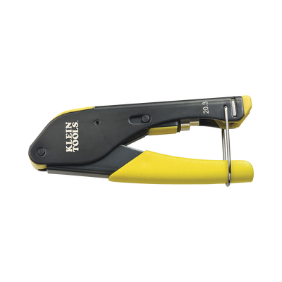 KLEIN TOOLS Pinza para Instalación de Conector F de Compresión con Cables RG59, RG6/6Q MOD: VDV212-008-SEN