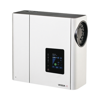 NOTIFIER Detector de Humo por Aspiración / Direccionable / 40 Zonas / Pantalla de 3.5 Pulgadas / Compatible con Paneles NOTIFIER VEA-040-A10-NTF