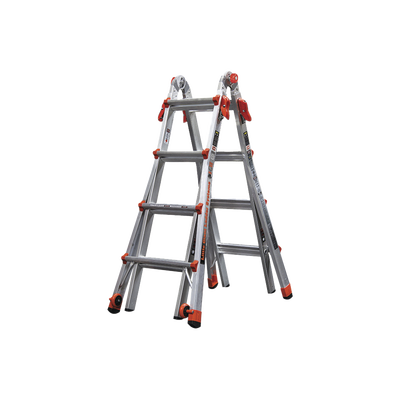 Little Giant Ladder Systems Escalera Multi-Posiciones de 5.18 m (17') para Superficies Inclinadas (SKU 15417-001). VELOCITY-M17-IA