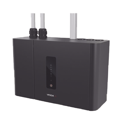 NOTIFIER Detector de Humo por Aspiración / Direccionable / 1 Zona / 1 Tubería / Compatible con Paneles NOTIFIER VEP-A00-1P-NTF