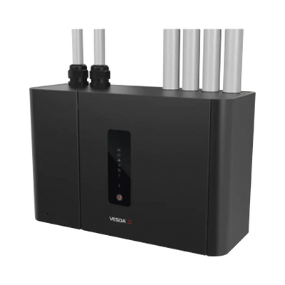 XTRALIS Analizador por aspiración VESDA , hasta 200 m2 de cobertura , 280 metros de tubería , 4 tubos , LED VEPA00P