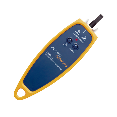 FLUKE NETWORKS Localizador Visual de Fallos (VFL), Con Adaptador de 2.5 mm para Conectores SC, ST y FC, para Probar Conectores y Continuidad en Fibra Óptica MOD: VISIFAULT