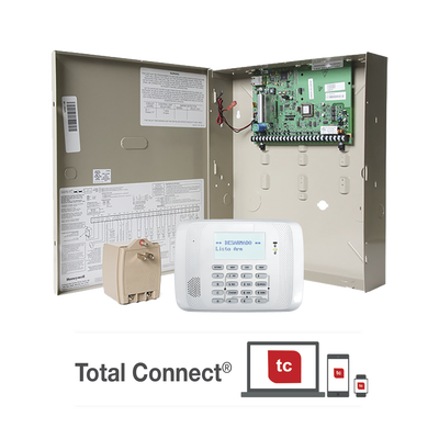 HONEYWELL HOME RESIDEO Panel de Alarma Residencial/Comercial VISTA 21IP con Módulo IP incluído para conexión a AlarmNet y Teclado Alfanumerico con Receptor Inalambrico 6162RF MOD: VISTA21IP/6162RF