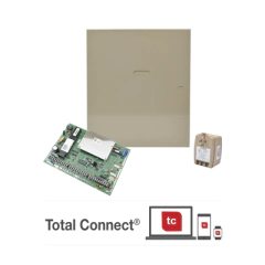 HONEYWELL HOME RESIDEO Panel de Alarma Hibrido, 8 Particiones, Hasta 250 Zonas Intrusión, Compatible con AlarmNet y Total Connect VISTA250BPT