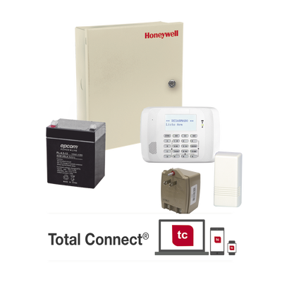 HONEYWELL HOME RESIDEO Panel de Alarma para 48 Zonas con Teclado Alfanumérico con Receptor Inalambrico Interconstruido VISTA48/5816RFK
