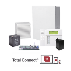 HONEYWELL HOME RESIDEO Super Kit de Panel VISTA48LA con Teclado 6150 Transformador, Bateria y Sirena de 15 Watts MOD: VISTA48/6150TBS