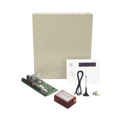 HONEYWELL KIT de Panel de Alarma Hibrido/Teclado 6160RF Y Comunicador 3G/4G con 1er AÑO "ILIMITADO" de Comunicación 3G/4G/Aplicación gratuita. MOD: VISTA48/6160RFCOM