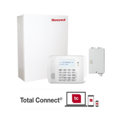 HONEYWELL HOME RESIDEO Kit de alarma VISTA48LA con teclado alfanumérico con receptor inalámbrico y Comunicador GSM LTEXA MOD: VISTA-48/62RF4G