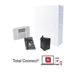 HONEYWELL HOME RESIDEO Sistema de alarma VISTA48/6162RF con Gabinete, Transformador y teclado Alfanumérico con receptor RF MOD: VISTA48LANT