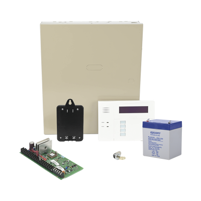 HONEYWELL HOME RESIDEO Kit de Panel de Alarma VISTA48LA con Gabinete, Batería y Transformador MOD: VISTA48LANTB/6160RF