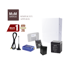 HONEYWELL HOME RESIDEO (1 Año datos ILIMITADO INCLUIDO) Kit Vista48LA con comunicador MINI012G, Teclado, Gabinete, Batería y Transformador MOD: VISTA48MINI2