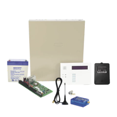 HONEYWELL HOME RESIDEO (1 Año datos ILIMITADO INCLUIDO) Kit Vista48LA con comunicador MINI012G, Teclado, Gabinete, Batería y Transformador MOD: VISTA48MINI2/6160RF