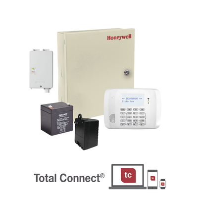 HONEYWELL HOME RESIDEO Kit de Panel de Alarma VISTA48LA con Comunicador GSM LTEXA, Batería y Transformador MOD: VISTA48RFGSMSS