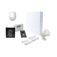 HONEYWELL HOME RESIDEO Sistema de Alarma Cableado con Sensores de Movimiento, Contactos de Puerta o Ventana y Sirena MOD: VISTA48WIRES