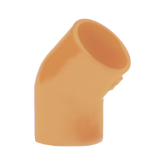 XTRALIS Codo de 45 Grados para Tubería de ¾” / para Detectores de Humo por Aspiración VESDA / Caja con 10 Piezas MOD: VP-ELB-45