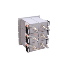EMR CORPORATION Combinador para 300-650 MHz, 6 Canales, 50 Watt, Conector N Hembra, Circulador Sencillo. MOD: W6546-1/7C