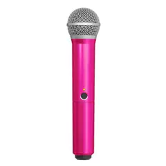 Shure WA712-PNK Transmisor BLX2 con PG58 en color rosa - Potente y cómodo, ideal para presentaciones en vivo