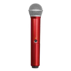 Shure WA712-RED Mango Rojo Transmisor BLX2 Cápsula PG58 - Ideal para Profesionales del Sonido