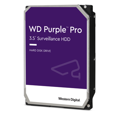 Western Digital (WD) Disco Duro Purple Pro de 10 TB / 7200 RPM / Optimizado para Soluciones de Videovigilancia con Analiticos (Meta Data) / Uso 24-7 / 5 Años de Garantia MOD: WD101PURP