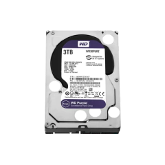 Western Digital (WD) Disco Duro PURPLE de 3TB / 3 AÑOS DE GARANTÍA / Para Videovigilancia MOD: WD30PURZ
