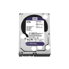 Western Digital (WD) Disco Duro PURPLE de 4TB / 3 AÑOS DE GARANTÍA / Para Videovigilancia MOD: WD40PURZ