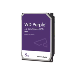 Western Digital (WD) Disco duro WD de 8TB / 5640RPM / Optimizado para Videovigilancia MOD: WD84PURZ