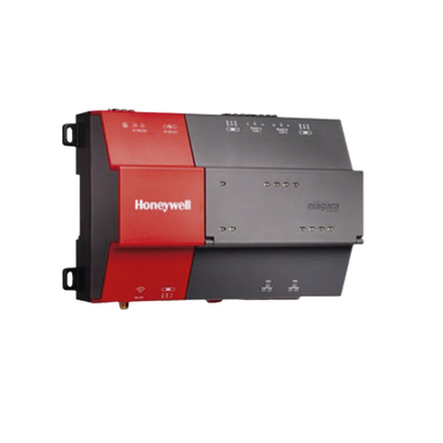 HONEYWELL BMS Controlador WEB serie 8000 modelo 8200 , 2 puertos Ethernet 10/100 Mb , 2 puertos RS485 para 200 dispositivos y 10000 puntos WEB-8200