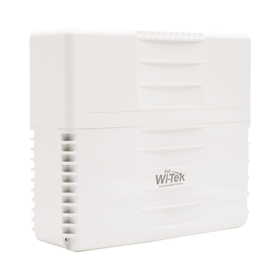 WI-TEK Switch PoE para exterior / No administrable / Con 8 puertos PoE (6 x fast ethernet + 2 x Gigabit) / 3 puertos Uplink gigabit (2 puertos RJ45 + 1 puerto SFP) / Presupuesto 120W MOD: WI-PS210G-O