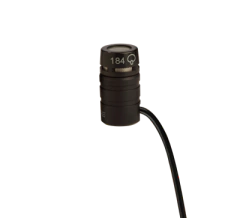 Shure WL184 Micrófono Lavalier Condensador Supercardioide - Conector TQG - Ideal para Grabaciones de Voz y Presentaciones