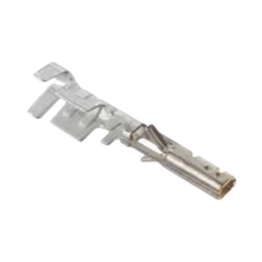 SYSCOM Terminal Hembra Plegable para cables 20-24 AWG, de Potencia para Conectores Molex 3.0 mm, Baño de Oro de 15 micro pulgadas. MOD: WM1125CT-ND