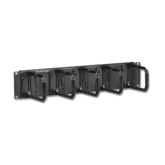 SIEMON Organizador de cable, para montaje aéreo, con 5 soportes, 2UR MOD: WM-145-5