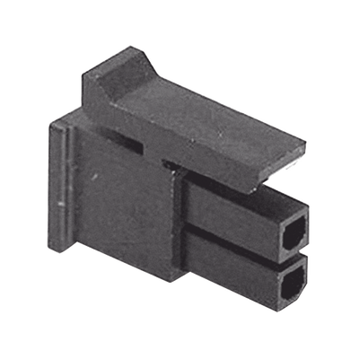 SYSCOM Receptáculo de dos posiciones en Conector Rectangular de Carcasa Negra de 0.118 "(3.00 mm) Molex. MOD: WM1783-ND