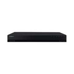 Hanwha Techwin Wisenet NVR de 12 Megapíxel con Wisenet Wave Embebido / Incluye 4 Licencias / 1TB Incluido / 8 canales / 8 puertos PoE+ / H.265 & WiseStream / E/S de alarma MOD: WRN-810S-1TB
