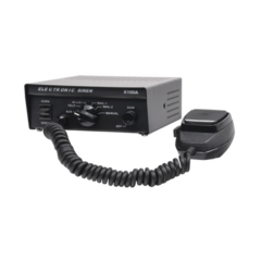 EPCOM INDUSTRIAL SIGNALING Sirena Vehicular de 100W de Potencia, Con Switch Giratorio de 6 posiciones y Micrófono Integrado de Uso Rudo MOD: X-100-A