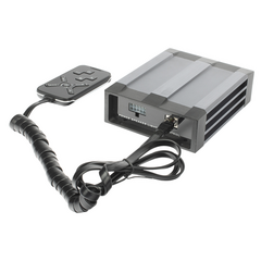 EPCOM INDUSTRIAL SIGNALING Sirena Vehicular de 100W de Potencia, Con Controlador Unimando Para Tonos, 2 Luces Auxiliares y Microfono MOD: X100S