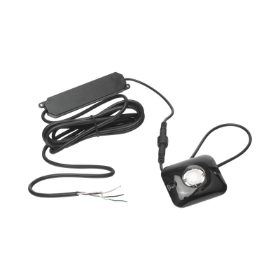 EPCOM INDUSTRIAL SIGNALING Estrobo Oculto de 9 LED, Ideal para Vehículos Encubierto, Color Ambar MOD: X120A