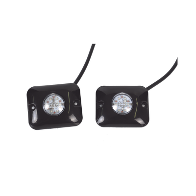 EPCOM INDUSTRIAL SIGNALING Estrobos Ocultos de 12 LED, Color Claro X1212W