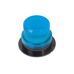 EPCOM INDUSTRIAL SIGNALING Burbuja brillante de Larga Vida Útil, con 8 LEDs, Color Azul, Domo Azul MOD: X126-B