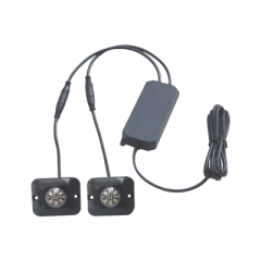 EPCOM INDUSTRIAL SIGNALING Estrobos Ocultos de 6 LED, Color Rojo X12R