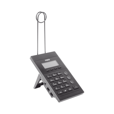 FANVIL Teléfono IP para Call Center para 2 lineas SIP con soporte para diadema, pantalla 128x48 retro-iluminada, PoE MOD: X2CP