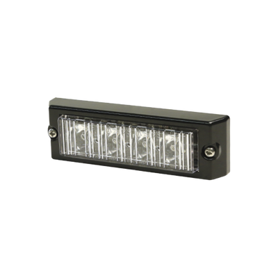 ECCO Luz Auxiliar Serie X3704, 4 LEDs Ultra Brillantes, color Azul / Claro X3704-BW