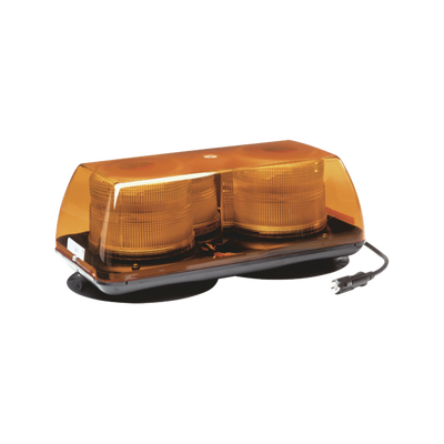 ECCO Mini Barra de Luces Estroboscopica, Color Ámbar, Montaje Magnético MOD: X5350-MA