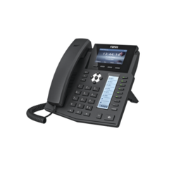 FANVIL Teléfono IP empresarial para 16 lineas SIP con 2 pantallas LCD a Color, 8 teclas BLF/DSS y conferencia de 3 vías, PoE MOD: X5S