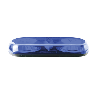 EPCOM INDUSTRIAL SIGNALING Mini barra de luces serie X606 con 18 LED, color azul y montaje permanente MOD: X606-B