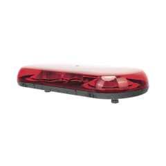 EPCOM INDUSTRIAL SIGNALING Mini Barra de Luces Serie X606, con 18 LED, Color Rojo, Montaje Permanente MOD: X606-R