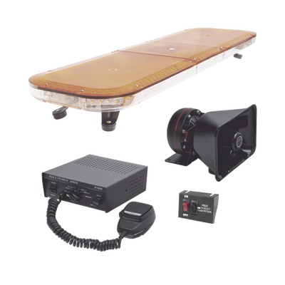 EPCOM INDUSTRIAL SIGNALING Kit básico para equipamiento de unidades de seguridad privada, minería e industria MOD: X67AKIT