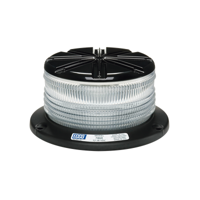 ECCO La baliza LED compacta y discreta SERIE Profile™ domo claro, color ambar MOD: X7460-CA