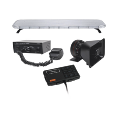 EPCOM INDUSTRIAL SIGNALING Kit básico para equipamiento de unidades de Seguridad Pública MOD: X75RBASKIT
