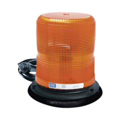 ECCO Baliza LED color ámbar con montaje magnético de succión DE 7" de altura MOD: X7970-A-VM